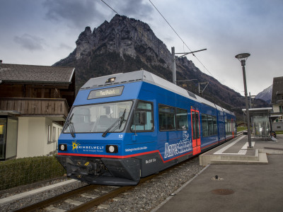 Schmalspurbahn von Meiringen nach Innertkirchen