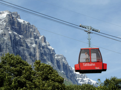 Gondelbahn Tälli direkt an der Susten Passstrasse 