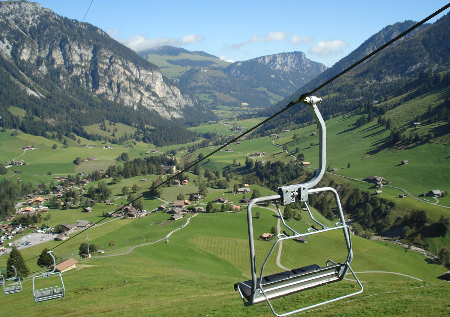 Sessellift Diemtigtal Grimmialp im Berner Oberland