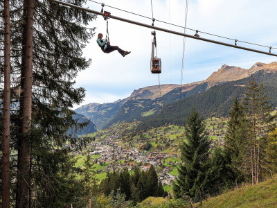 fly line pfingstegg grindelwald