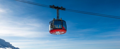 Ein Tag im Schnee verbringen mit der Luftseilbahn Titlis