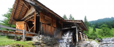 Historische Säge Schwarzwald im Reichenbachtal