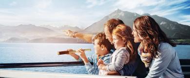 Schifffahrt mit der ganzen Familie auf dem Thunersee