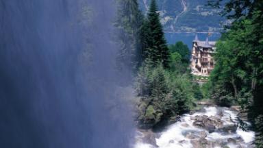 Giessbach Falls - great excursion on Lake Brienz 