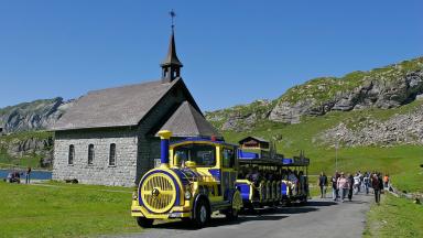 The Fruttli train between Melchsee-Frutt and Tannalp